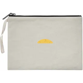 Bonateks Women's TRFCB100999 Damen Clutches, Beige, 25x5x18 cm