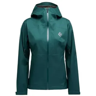 Black Diamond Fineline Stretch Shell Regenjacke Damen Deep Woods M