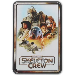 Open Road Brands Disney Star Wars Skelett Crew Poster Metallschild – Vintage Skelett Crew Wandkunst für Männerhöhle oder Filmzimmer