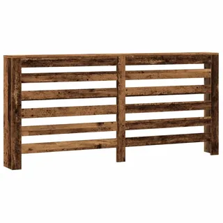 vidaXL Heizkörperverkleidung Altholz-Optik 175x20x82 cm Holzwerkstoff - Braun