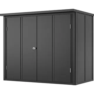 primeyard Geräteschrank 1,56 x 0,84 m Anthrazit