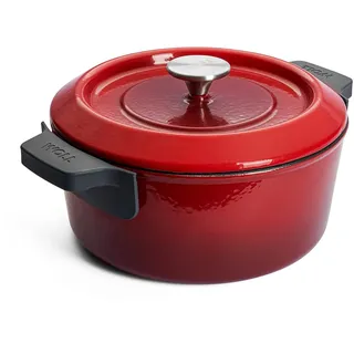 WOLL Iron Kochtopf 24 cm rot