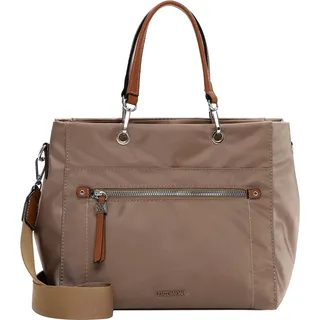 Shopper EMILY & NOAH "Shopper E&N Esther", Damen, Gr. B/H/T: 31cm x 28cm x 14cm 0, gelb (sahara 920), Polyester, Taschen Shopper