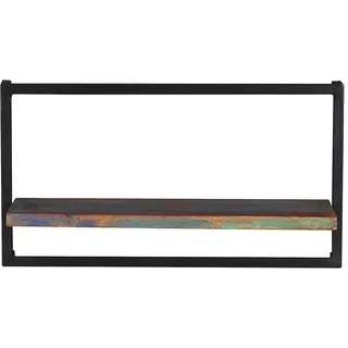 SIT Möbel Wandregal Riverboat 65 x 25 x 35 cm Schwarz