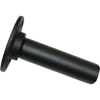 GARDINIA Träger Industrial Home für Gardinenstange Ø 25 mm Schwarz 10 cm