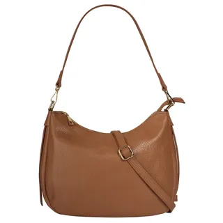 Cluty Umhängetasche Leder Braun