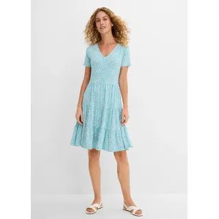 bonprix Jerseykleid Blau 36/38 (S)