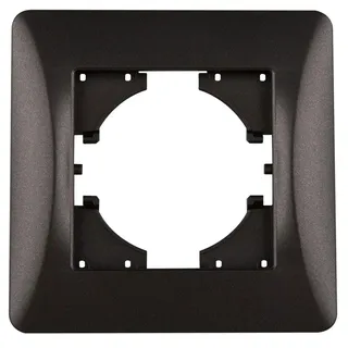 S-EMPOT. Graphit Rahmen 1 Element: Eleganter Einbaurahmen in Graphit, entworfen für ein einzelnes Element. Ideal für jeden modernen Raum und bietet Stil und Funktionalität.