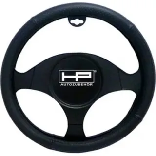 HP Autozubehör Lenkradbezug (Ø x H) 40.5 cm x 3.5 cm Echtleder Schwarz 37 - 39 cm