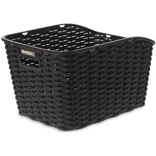 Basil Weave WP Fahrradkorb Hinterrad Schwarz