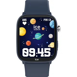 ICE-Watch ICE smart junior 3.0 BT 44 mm Kunststoffgehäuse Blau Silikonarmband Blau Unisize