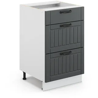 Vicco Badschrank 50 x 82 cm Dunkelgrau