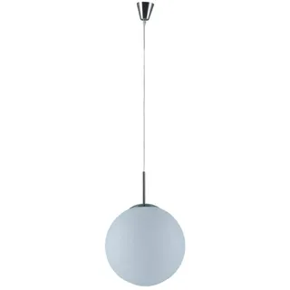 Lindby Pendelleuchte Marike (Modern) in Weiß aus Glas (1 flammig, E27) - Hängelampe Esstischlampe Hängeleuchte Wohnzimmerleuchte