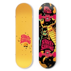 Streetsurfing Skateboard Street Skate 31'' Scorpion