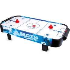 small foot Air-Hockey-Spieltisch aus Holz und Kunststoff, mit einem Puk und zwei Schlägern, ab 5 Jahren, 9878, 108 x 52 x 24 cm