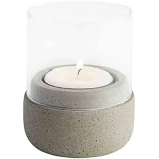 APS Element Windlichter 8 cm grau 2 St.