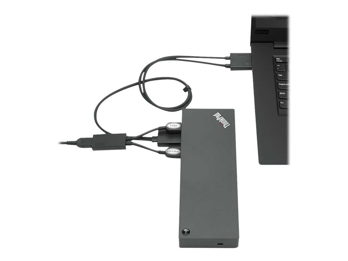 Bild von ThinkPad Thunderbolt 3 Workstation Dock Gen 2 (40AN), Thunderbolt 3 [Buchse] (40ANY230EU)