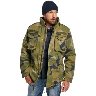 M-65 Giant Jacket Herren swedish camo 7XL