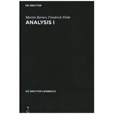Martin Barner; Friedrich Flohr: Analysis / Analysis I