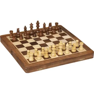 Schachspiel - Holz 30 -5x30 -5 cm - Atmosphera créateur d'intérieur