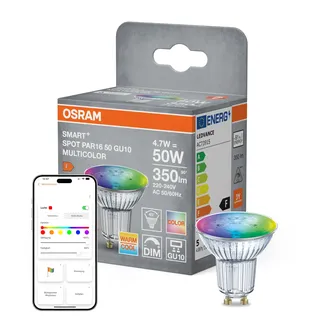 Osram SMART+ Matter Leuchtmittel GU10 PAR16 45° 4.7W RGBW