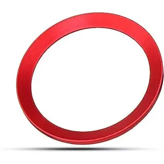 MOMOALA Au-tostart Motorstoppknopfabdeckung Verkleidung Rot kompatibel mit V-W Go-lf 7 MK7 GTI R Jet-TA CC AR-teon