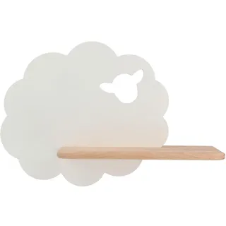 Kinderwandleuchte , Weiß , Holz, Metall, Holzwerkstoff , Eiche , 12x24x36 cm , RoHS, Europäischer Sicherheitsstandard , einfach zu transportieren , Lampen & Leuchten, Innenbeleuchtung, Kinderzimmerlampen, Kinderwandleuchten