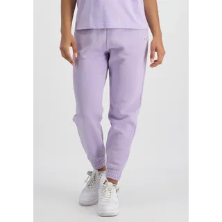 Alpha Industries Unisex EMB Jogger Jogginghose Lila XS