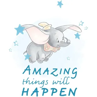 KOMAR Disney Dumbo Amazing 50x70 cm