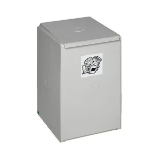 VAR Kunststoffdeckel, für Kunststoffcontainer 60 Liter, Farbe: lichtgrau