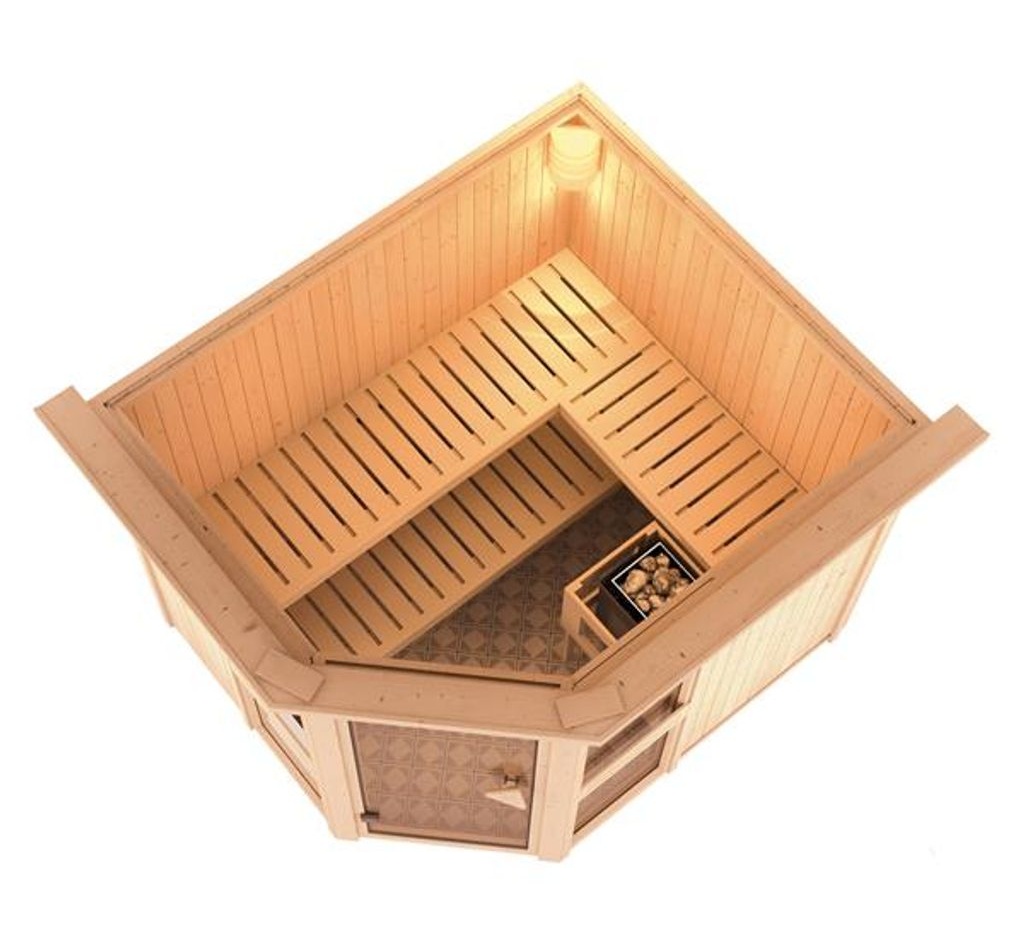 Bild von Sauna Amelia 3 Ofen 9 kW externe