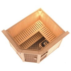 Bild von Sauna Amelia 3 Ofen 9 kW externe