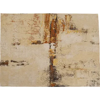 Kare Dust Teppichläufer 170 x 240 cm Beige/Gold