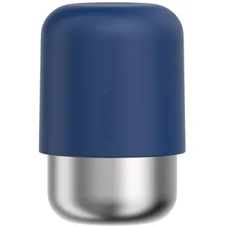 Mepal - Kaffeebecher to go Ellipse - Hält Getränke bis zu 30 Minuten heiß - Doppelwandige Design - Mehrwegbecher - Spülmaschinengeeignet - Vivid blue