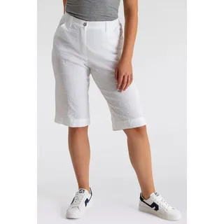 KjBrand Bermudas »BETTY« Sommerhose Wash & Go, weiß,
