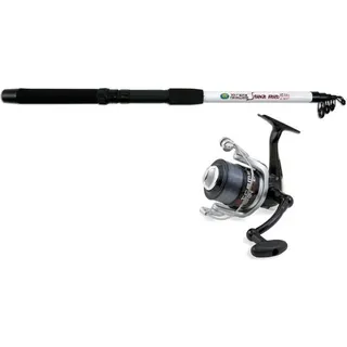 Lineaeffe Anfängercombo 1 SET Spinnrute 1,80 3-25g + Angelrolle + Schnur