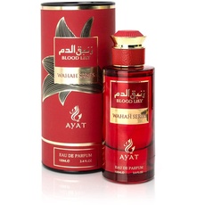 Ayat Perfumes - Wahah Series BLOOD LILY 100ml - Experience the Scent of the Oriental With Our Oasis Inspired Perfume Series - Made in Dubai For Men & Women Exotic Arabian Desert Aroma
