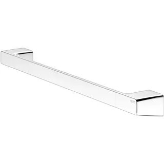 KEUCO Rose Badetuchhalter 60 cm, ohne Bohren, Metall verchromt, Made in Germany, inkl. Klebeset und Schraubset, Handtuchhalter zum Kleben oder Schrauben