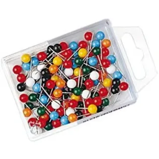 Wedo Stecknadeln Farbig Sortiert