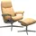 Stressless Relaxsessel Kaltschaum 91 x 102 x 79 cm Gelb drehbar