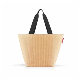Shopper M raffia black