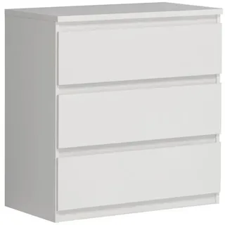 alasans Kommode Weiß, 77,2 x 100,7 x 77 cm - Weiß