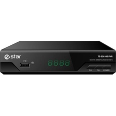 Estar TV-Box eSTAR DVBT2 536 HD Schwarz (DVB-T), TV Receiver, Schwarz