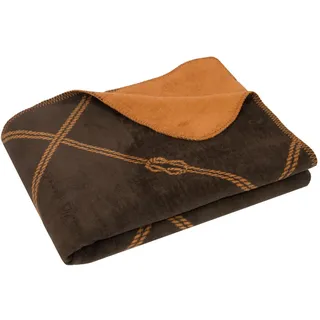 ZOLLNER Kuscheldecke flauschig in 150x200 cm Oeko-Tex® Standard 100, Wohntextilien, Decken, Kuscheldecken