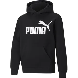 Puma Jungen, Big Logo Hoodie-586965, Schwarz, 116