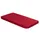 Spannbettlaken Frottee 120 x 200 cm rot