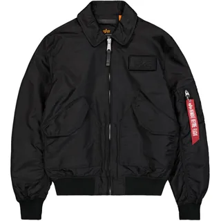 Alpha Industries Herren, CWU-36/P TT", Light Bomberjacke, Black, 3XL,