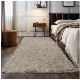 OTTO home "Banji", rechteckig 37 mm Höhe Uni Farben, weich und flauschig, auch als Läufer & in rund erhältlich,
