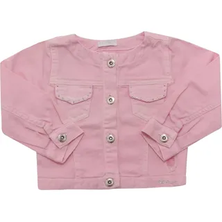 1102AQ giubottino bimba NANAN girl kids denim jacket - Rosa
