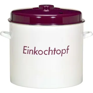 Krüger Einkocher, emailliert